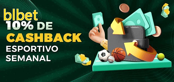 10% de bônus de cashback na blbet